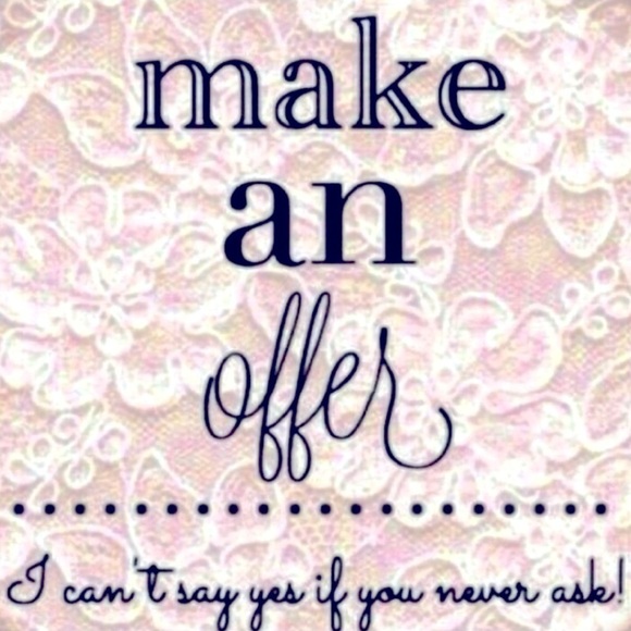 None Other - Offers accepted or countered!